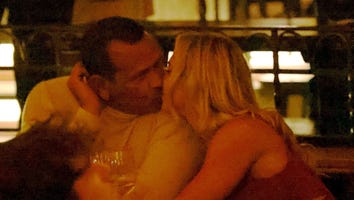 Alex Rodriguez Kisses Kathryne Padgett During PDA-Filled Night Out in Capri